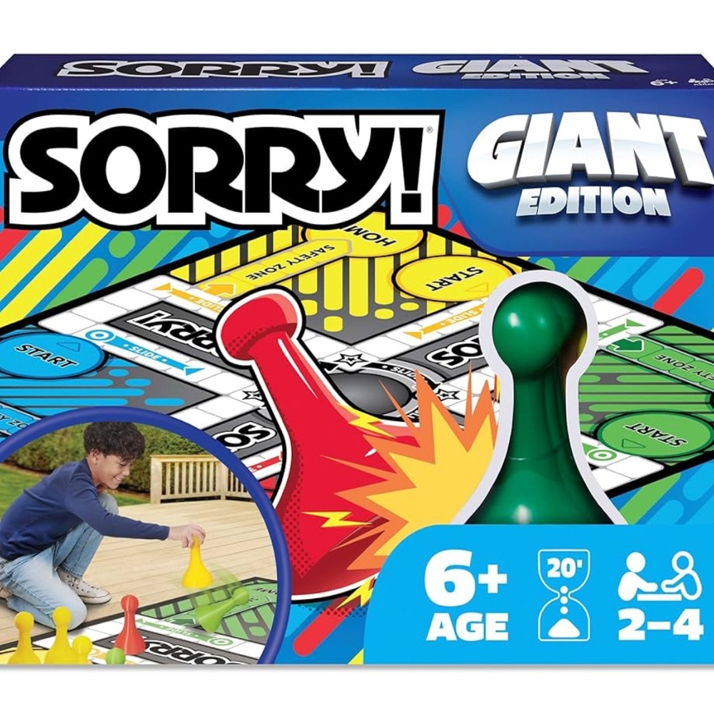 Giant Edition SORRY! Board Game